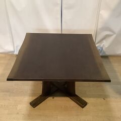 No.159　ニトリ ダイニングテーブル(110×110）　4人かけ（豊橋市収集業務課リユース家具）の画像