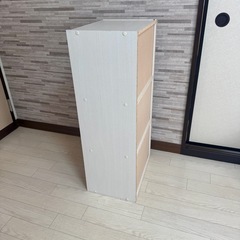 カラーボックス・ホワイト・管理番号１０の画像