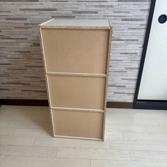 カラーボックス・ホワイト・管理番号１０の画像