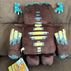 未使用　ぬいぐるみ　マインクラフト　ウォーデン　の画像