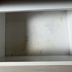 テレビ台引出しの底汚れて有りの画像