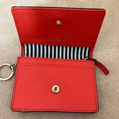 無料でどうぞ   中古　ケイトスペード　定期入れ　ミニウォレット　財布の画像
