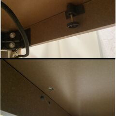 【交渉中】No.160　デスクこたつ　USBコンセント付き　２人かけ（豊橋市収集業務課リユース家具）の画像