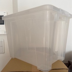 クリア収納ボックス6個セットの画像