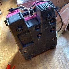 高圧、低圧コンプレッサー　日立工機製　中古稼働品　高圧、低圧ホース付きの画像