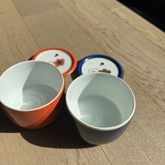 ◾️壺◾️甕◾️つぼ◾️かめ◾️薬味入◾️梅干し◾️蓋付◾️2点◾️食器◾️和食の画像