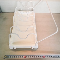 パール金属 アレンジフリー 引き出し用鍋・フライパンラック(コンパクト) HB-1978 の画像