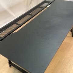 No.162　UTESPELARE ウーテスペラレ　ゲーミングデスク　ブラック　160×80 cm（豊橋市収集業務課リユース家具）の画像