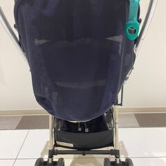 oj3481m 西松屋 ハイシートベビーカーデコット 両対面 リクライニング ベッド状 ベビーカーの画像