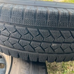 2021年製スタッドレス　ブリヂストンVL1 ハイエース等に
の画像