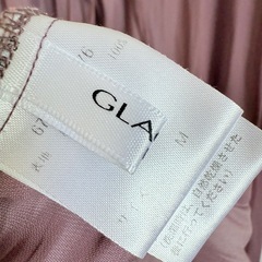 美品　ワンピース　くすみパープル　インナー付き　【ハニーズ、gla】　の画像
