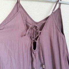 美品　ワンピース　くすみパープル　インナー付き　【ハニーズ、gla】　の画像