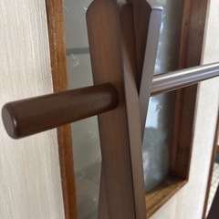 ニトリ(NITORI) A型 ハンガーラック ビーク　ブラウンの画像