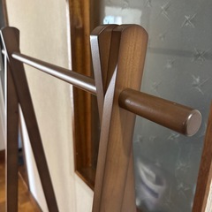 ニトリ(NITORI) A型 ハンガーラック ビーク　ブラウンの画像