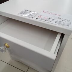 ★リユースのサカイ日立店★HJ8201  サイドテーブル ホワイト H50×D40×W40 クリーニング済み の画像