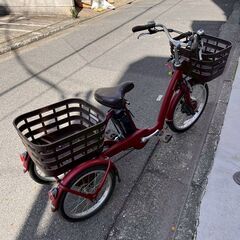 BRIDGESTONE ブリヂストン FRONTIA ラクットワゴン 電動アシスト三輪車の画像