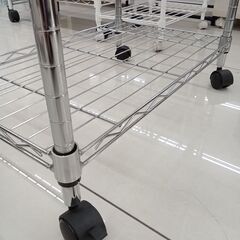 ★リユースのサカイ日立店★HJ8202  ラック シルバー H81.5×D55×W34.5 クリーニング済み の画像