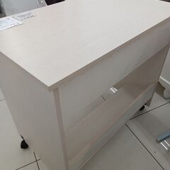 ★リユースのサカイ日立店★HJ8203  デスク ナチュラルホワイト H72×D50×W80 クリーニング済み の画像
