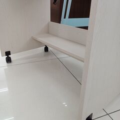 ★リユースのサカイ日立店★HJ8203  デスク ナチュラルホワイト H72×D50×W80 クリーニング済み の画像