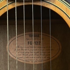 ヤマハフォークギターの画像