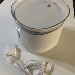 ペット用自動給水器　ワイヤレスモーター　UV除菌　　　の画像