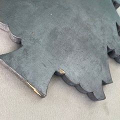 犬　ペット　ダックス　クリスマス　インテリア　木製の画像