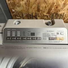 Panasonic 洗濯機　2017年製の画像