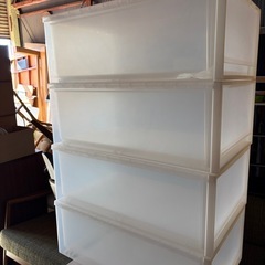 収納ケース4つセットの画像