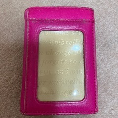 キャンセル待ち　無料でどうぞ　中古　ケイトスペード② 　kate spade  ブランド　定期入れ　ミニウォレットの画像