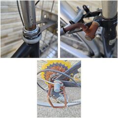 中古自転車 6段変速 27インチ LEDオートライト 軽整備済み 防犯登録対応 町田市 相模原市 MM875の画像