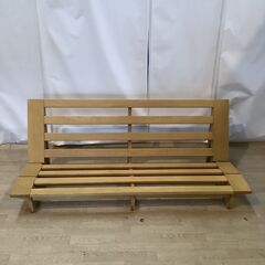 【交渉中】No.166　和久屋　エレメント 170 ベンチソファ　フレームのみ（豊橋市収集業務課リユース家具）の画像