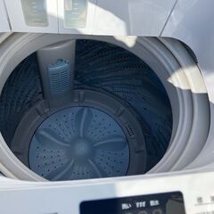 2022年製！ ハイセンス 全自動電気洗濯機 洗濯機 レトロデザイン イーアングル 7.0㎏ ANG-WM-B70-Wの画像