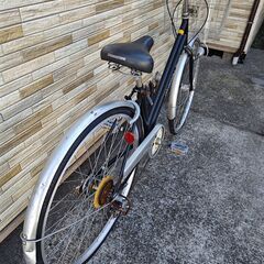 中古自転車 6段変速 27インチ LEDオートライト 軽整備済み 防犯登録対応 町田市 相模原市 MM875の画像