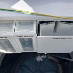 2022年製！ ハイセンス 全自動電気洗濯機 洗濯機 レトロデザイン イーアングル 7.0㎏ ANG-WM-B70-Wの画像