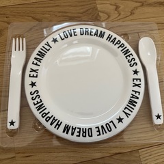 EXILE FAMILY プラスチックお皿の画像