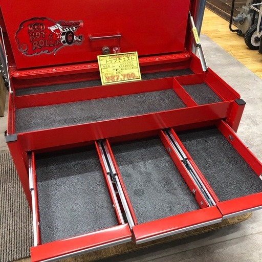 【店頭お渡し限定】（25-11-2）スナップオン　トップチェスト　KRA4059A