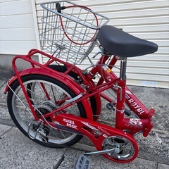 20インチ　折り畳み自転車
の画像