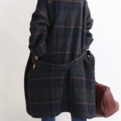 IENA john branigan ニットガウンの画像