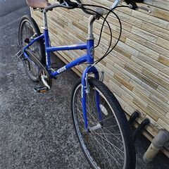 中古自転車 GIOS ジオス7段変速 400MM クロスバイク 軽整備済み 防犯登録対応 町田市 相模原市 MM877の画像