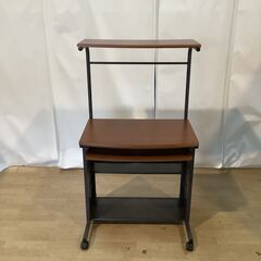 【交渉中】No.169　サンワダイレクト　パソコンデスク（豊橋市収集業務課リユース家具）の画像