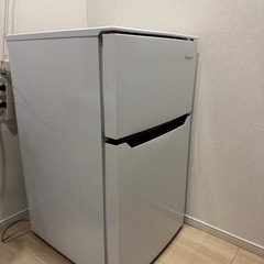 2ドア冷蔵庫の画像