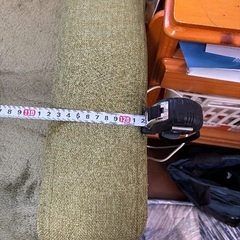 【掲載11/9まで】2人がけソファ　グリーンの画像