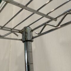 No.170　アイリスオーヤマ　メタルラック　キャスター付き　幅109cm（豊橋市収集業務課リユース家具）の画像