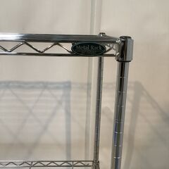 No.170　アイリスオーヤマ　メタルラック　キャスター付き　幅109cm（豊橋市収集業務課リユース家具）の画像