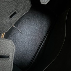 エルメス(HERMES) バーキン30 黒 トゴ ゴールド金具 U刻印の画像