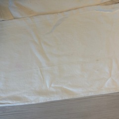 美品✨something　サムシング WORK ALL  オーバーオール アイボリー サイズ：Fの画像