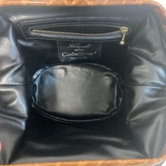 早い者勝ち　Fontanelli シャイニングクロコ 本革 y2k ハンドバッグの画像