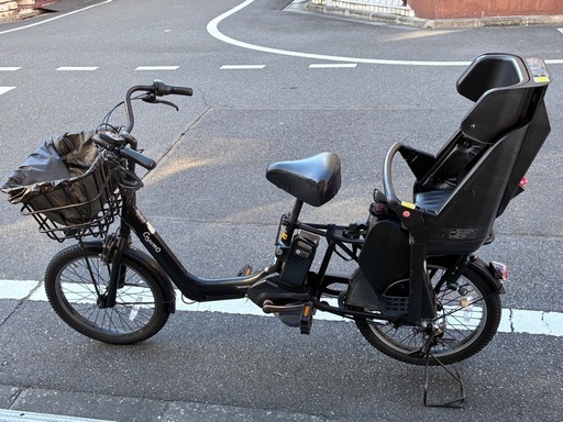 Panasonicアシスト自転車、バッテリーランプ4つ、レインカバーおまけ