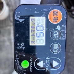 Panasonicアシスト自転車、バッテリーランプ4つ、レインカバーおまけの画像