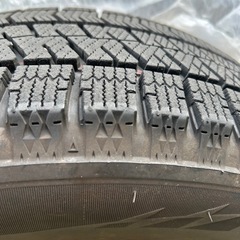 【美品】【ホイールセット】スタッドレスタイヤ　185/60R15 【冬用タイヤ】の画像